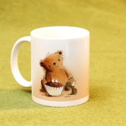 Kaffeebecher mit Teddybären