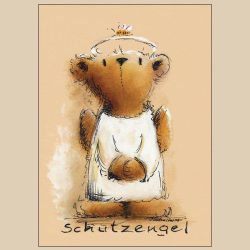 Postkarte - Schutzengel