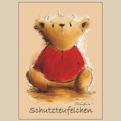 Postkarte Schutzteufelchen