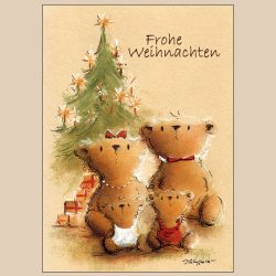 Postkarte - Frohe Weihnachten